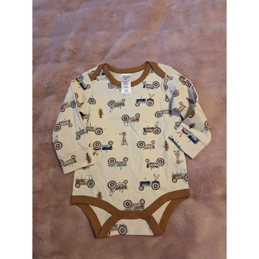 Carhartt baby boy bodysuit 6 mos nwot